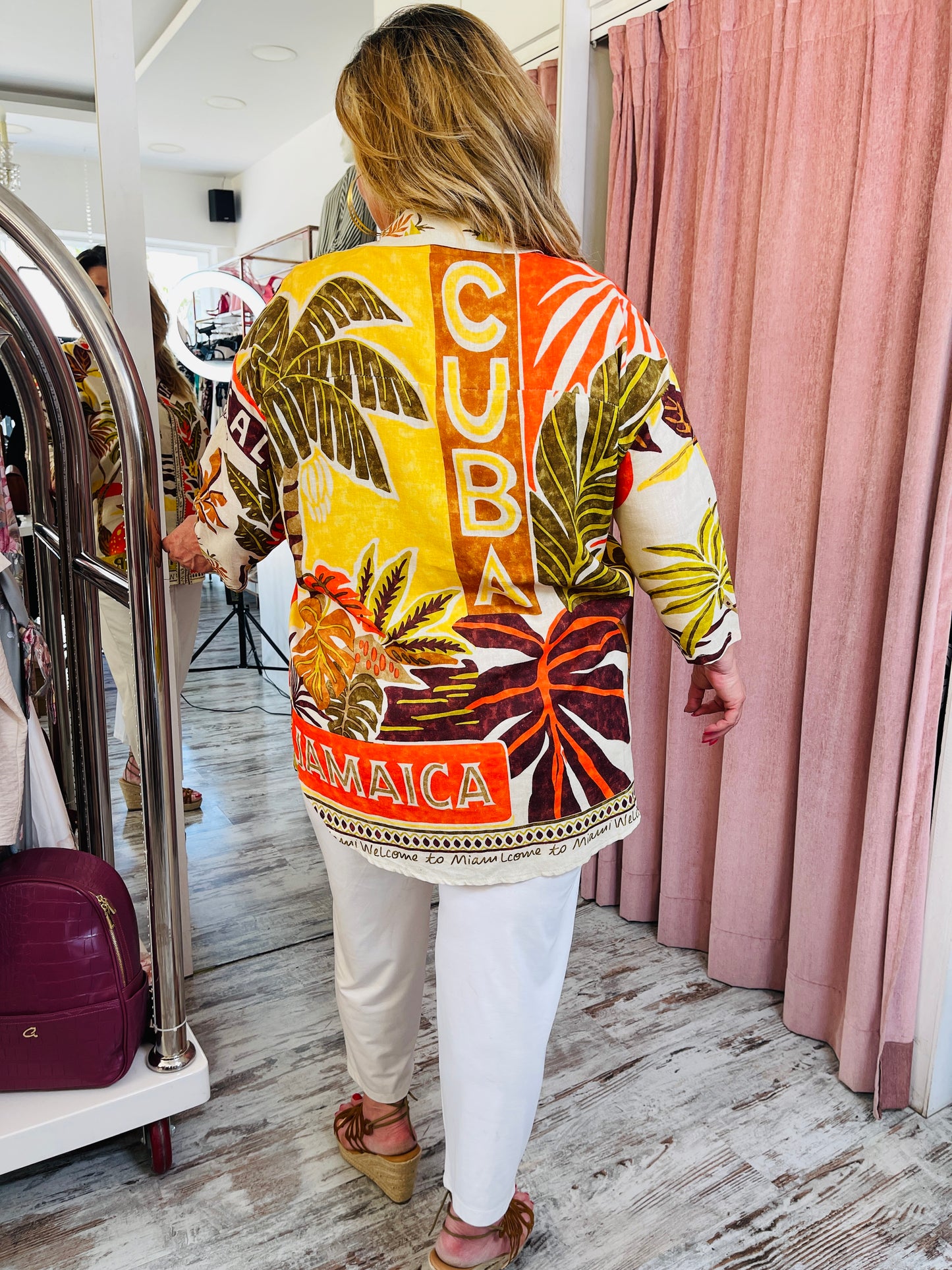 Πουκάμισο oversize "RoadTrip"