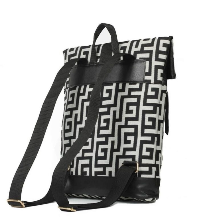 ARI GORGIO ΣΑΝΤΑ ΠΛΑΤΗΣ ΜΑΙΑΝΔΡΟΣ ΤΕΤΡΑΓΩΝΗ ΑΣΠΡΟ ΜΑΥΡΗ