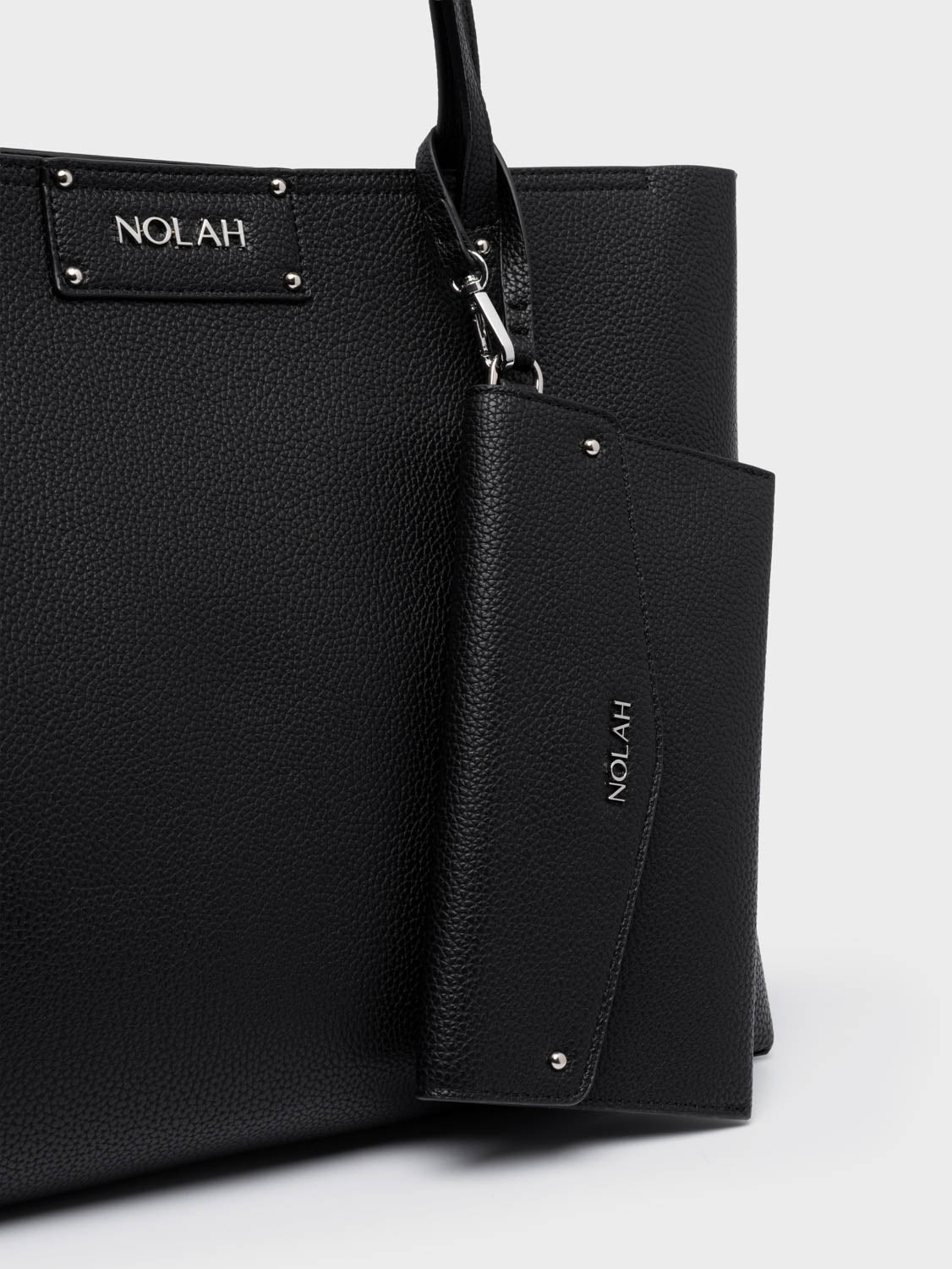 NOLAH τσάντα Serenity Black Silver