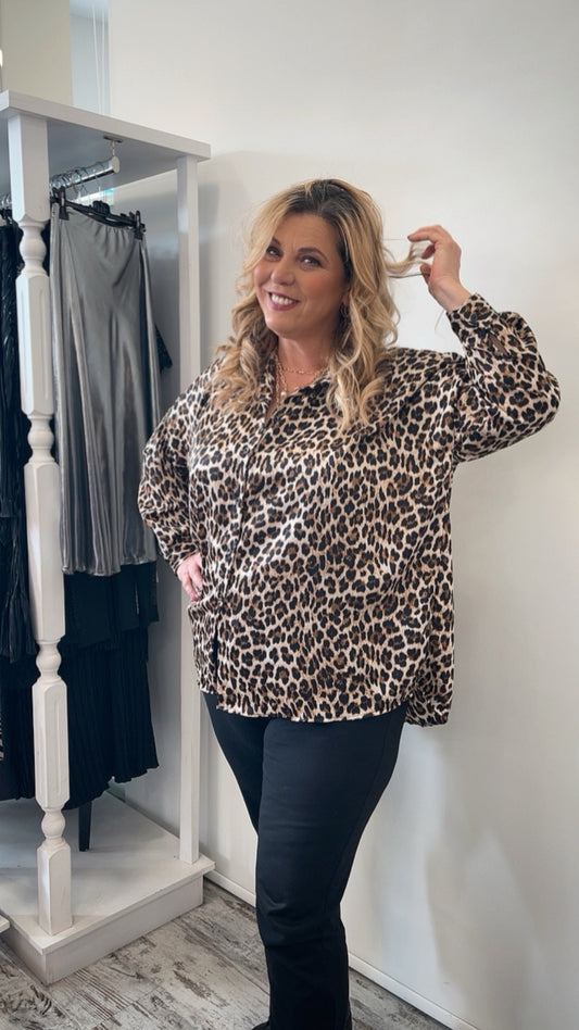 Πουκάμισο μακρύ με animal