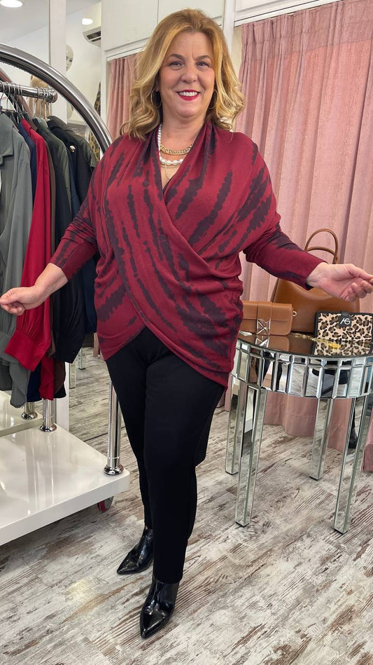 ΖΕΒΡΕ ΜΑΚΡΥΑ ΑΣΥΜΕΤΡΗ ΚΟΚΚΙΝΟ-3