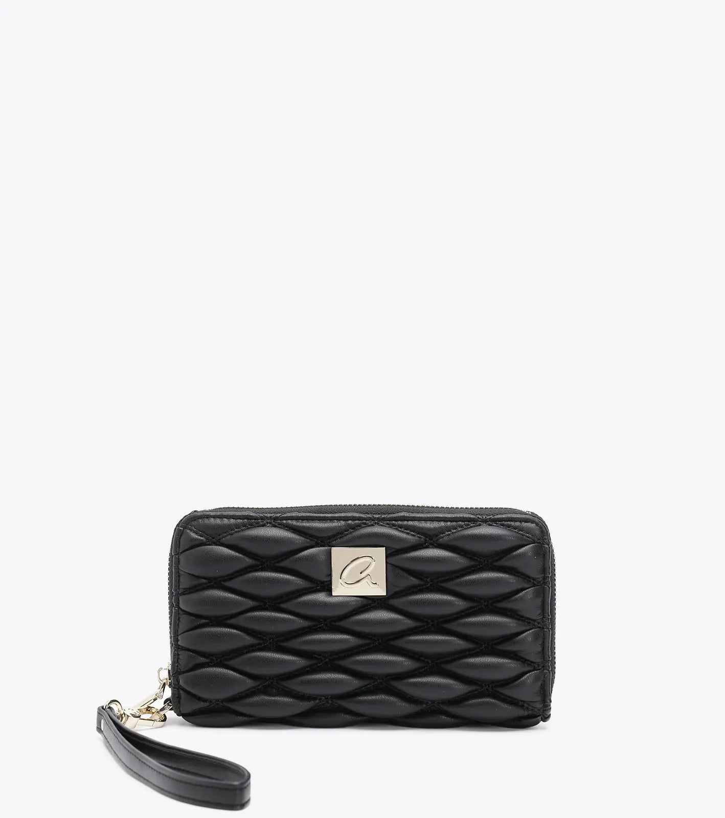 Γυναικείο Πορτοφόλι Axel Καπιτονέ με Λουράκι Χειρός BLACK