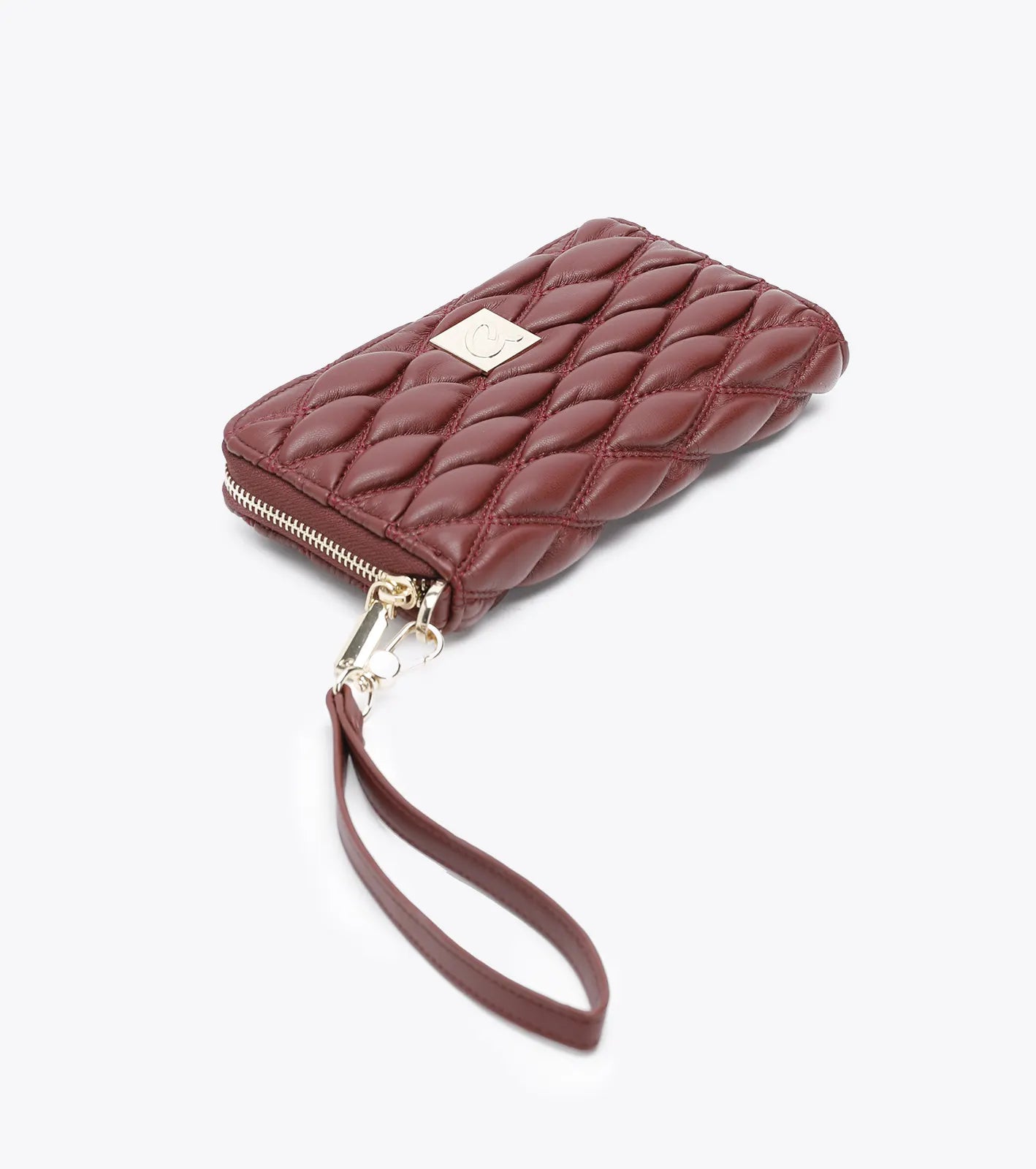 Γυναικείο Πορτοφόλι Axel Καπιτονέ με Λουράκι Χειρός BORDO
