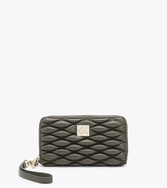 Γυναικείο Πορτοφόλι Axel Καπιτονέ με Λουράκι Χειρός GREEN