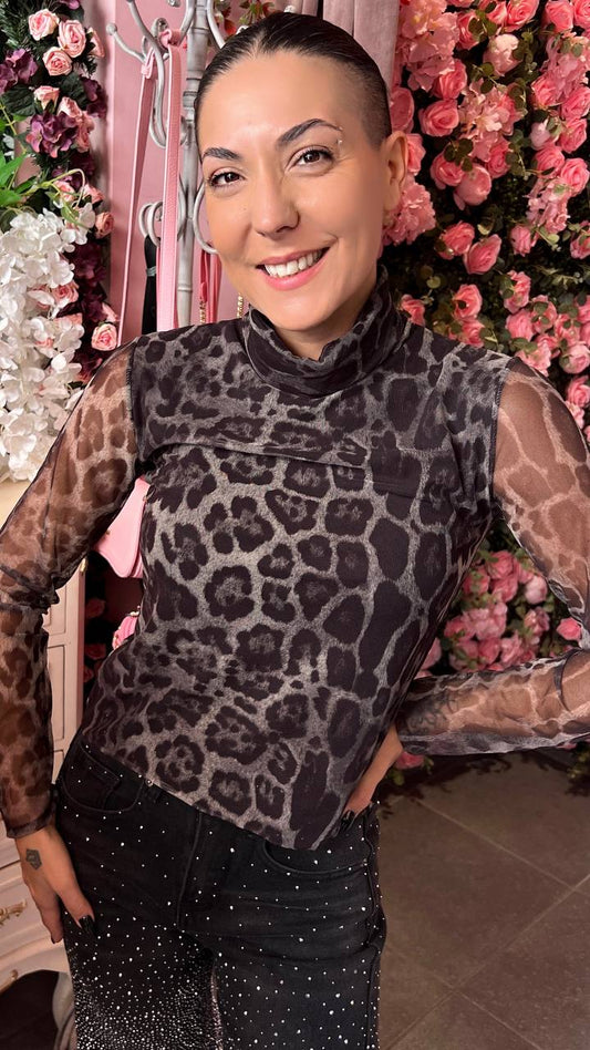 Τούλι με ανιμαλ πριντ ΛΑΔΙ-5