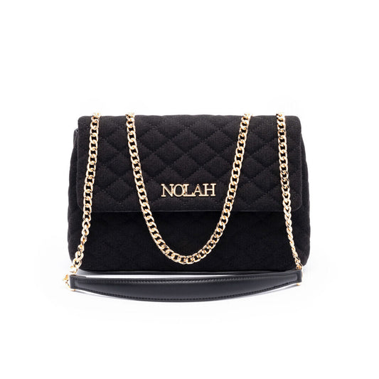 Nolah Emilia Γυναικεία Τσάντα Ώμου Μαύρη