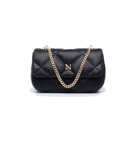 Nolah Jill Γυναικεία Τσάντα Ώμου Μαύρη