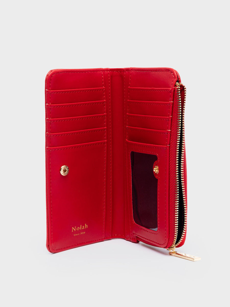 Nolah Vivi Γυναικείο Πορτοφόλι Κόκκινο