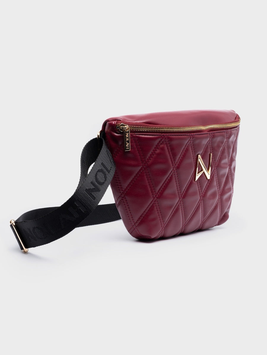 Nolah Dysen Γυναικείο Τσαντάκι Ζώνης Μπορντό