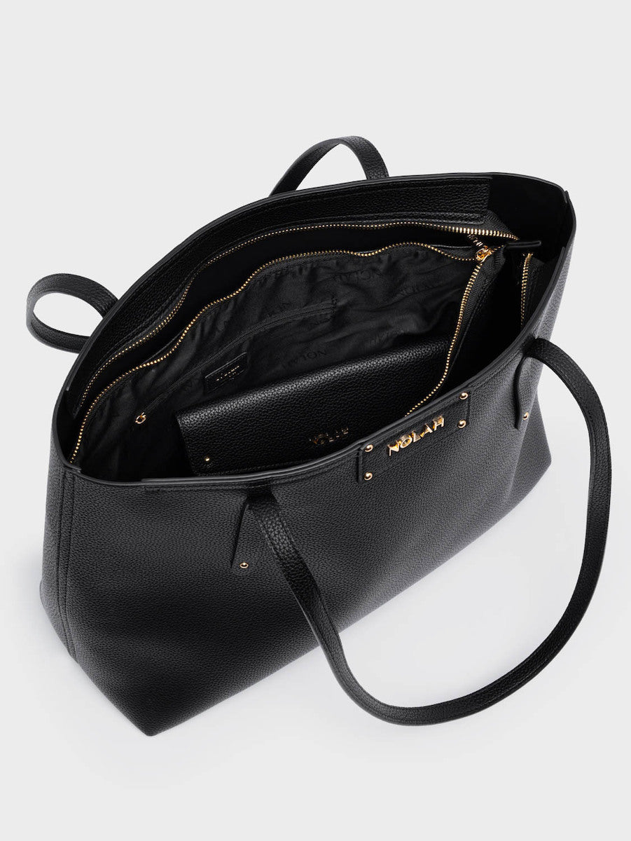 Nolah Serenity Σετ Γυναικεία Τσάντα Ώμου Μαύρη