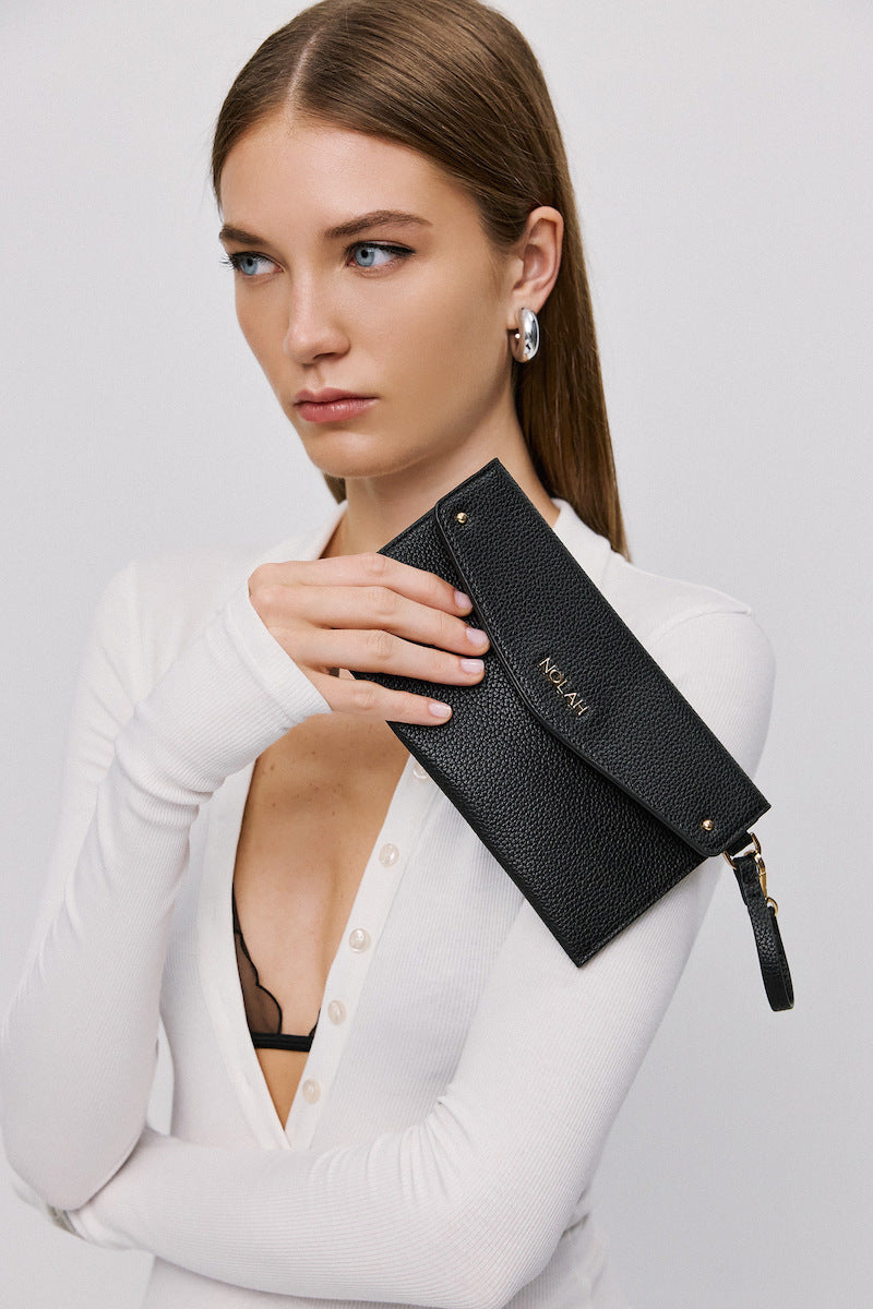 Nolah Serenity Σετ Γυναικεία Τσάντα Ώμου Μαύρη