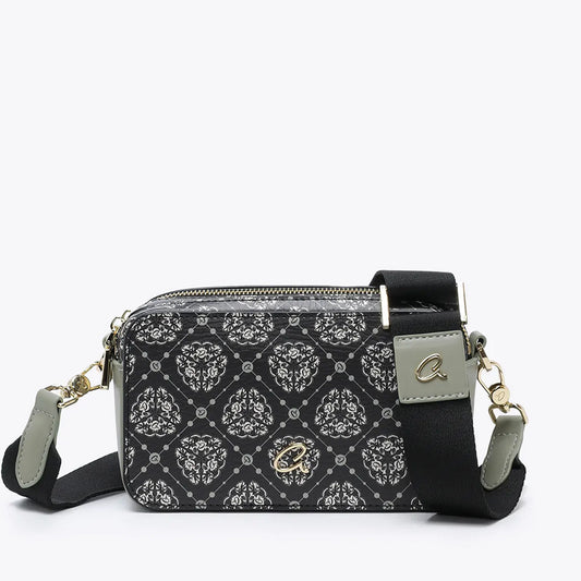 Axel Γυναικεία Τσάντα Χιαστί Μαύρη