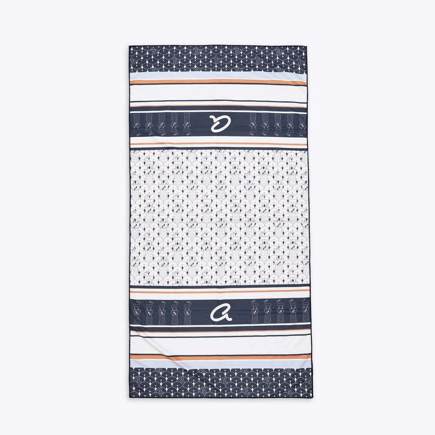 Axel Πετσέτα Θαλάσσης Microfiber Μπλε