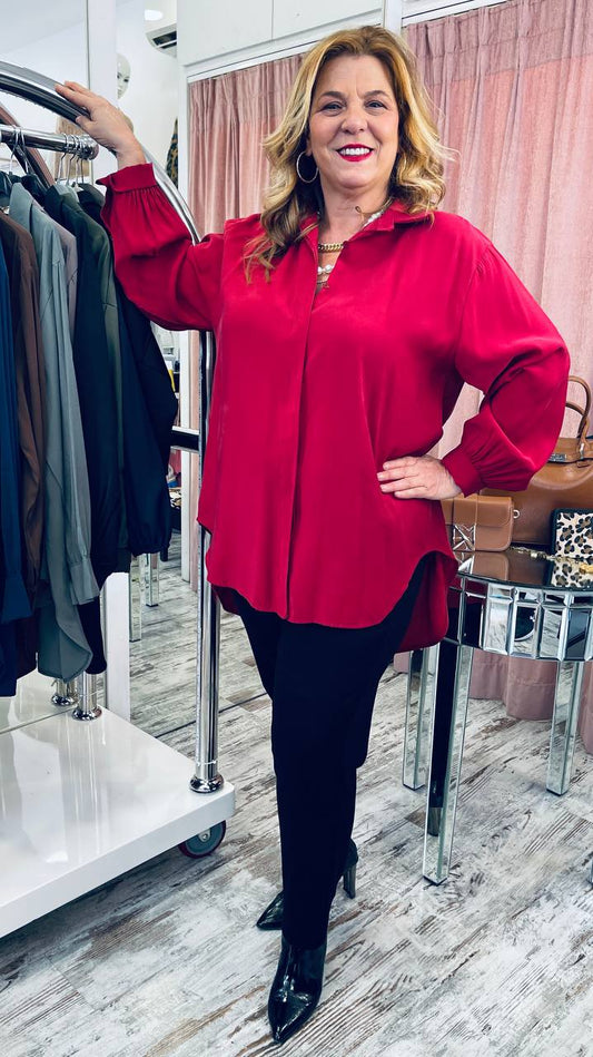 Πουκαμισά κοκκινο -3