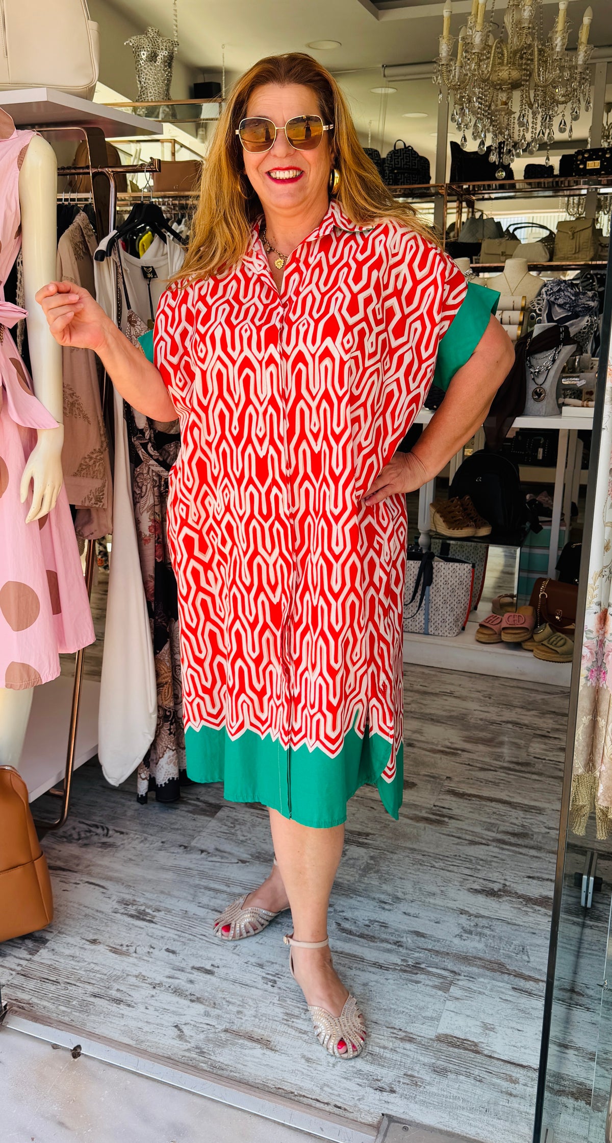 Σεμιζιέ Φόρεμα Oversize