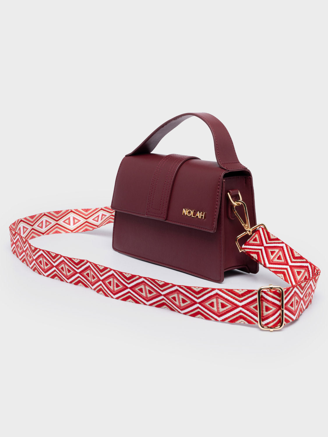 NOLAH τσάντα Blake Burgundy