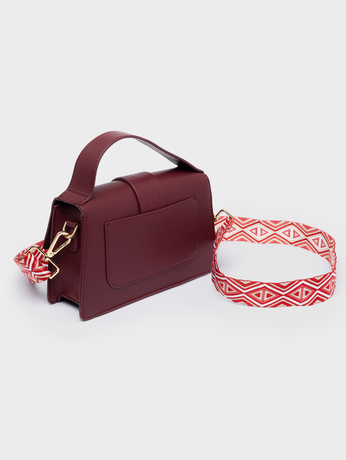 NOLAH τσάντα Blake Burgundy