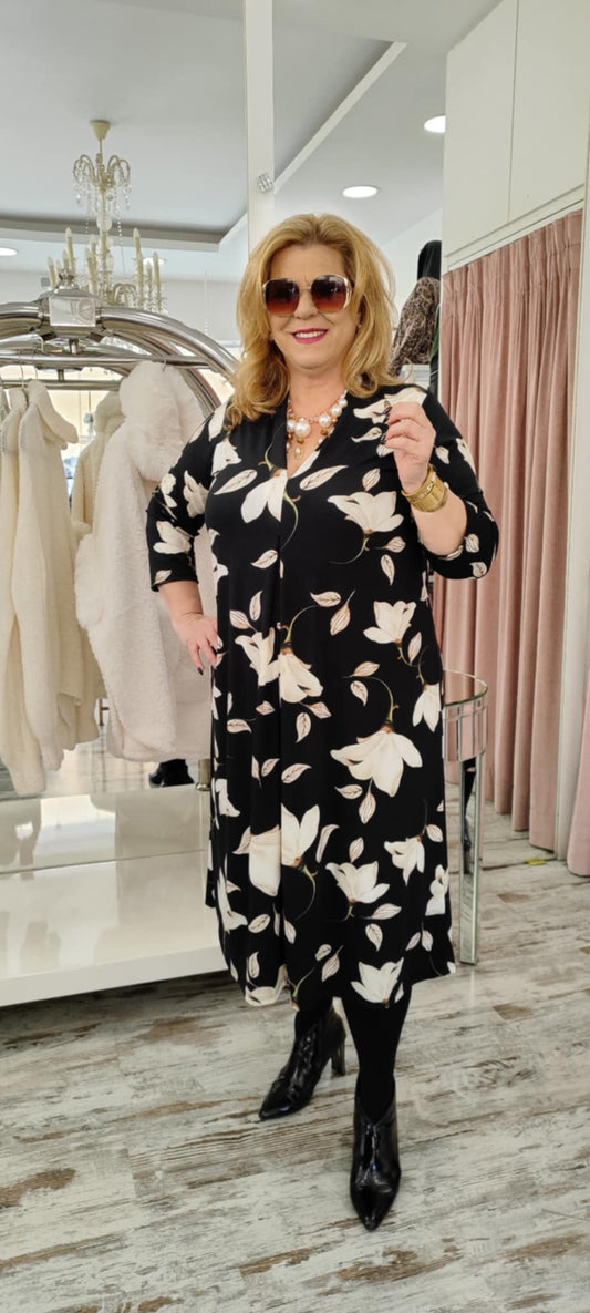 Elegant and Comfortable Floral Dress
