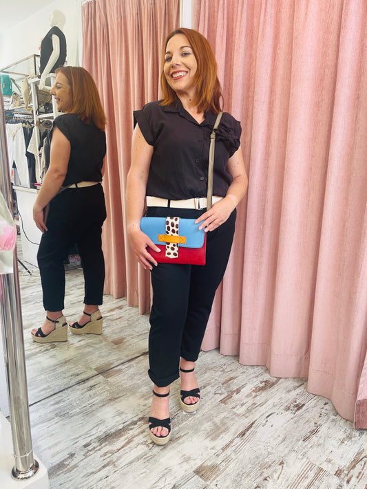 Καθημερινή Δερμάτινη Τσάντα Χιαστί σε Υπέροχα Σχέδια & Χρώματα