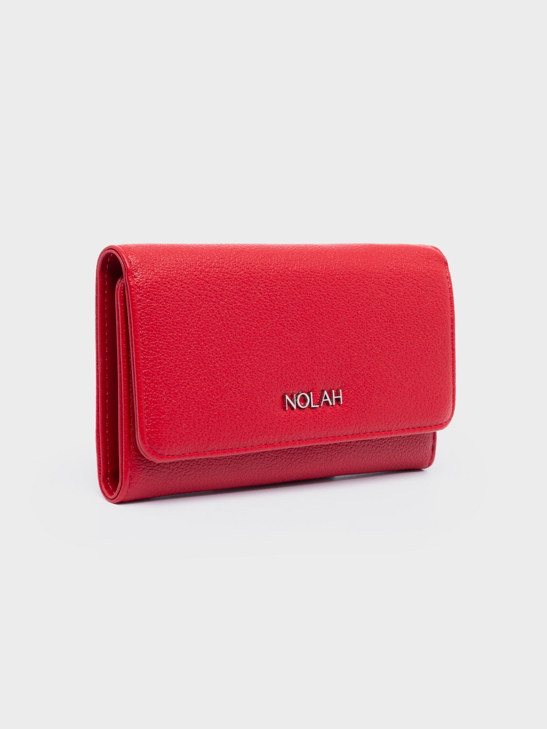 NOLAH πορτοφόλι Kamala Red Silver