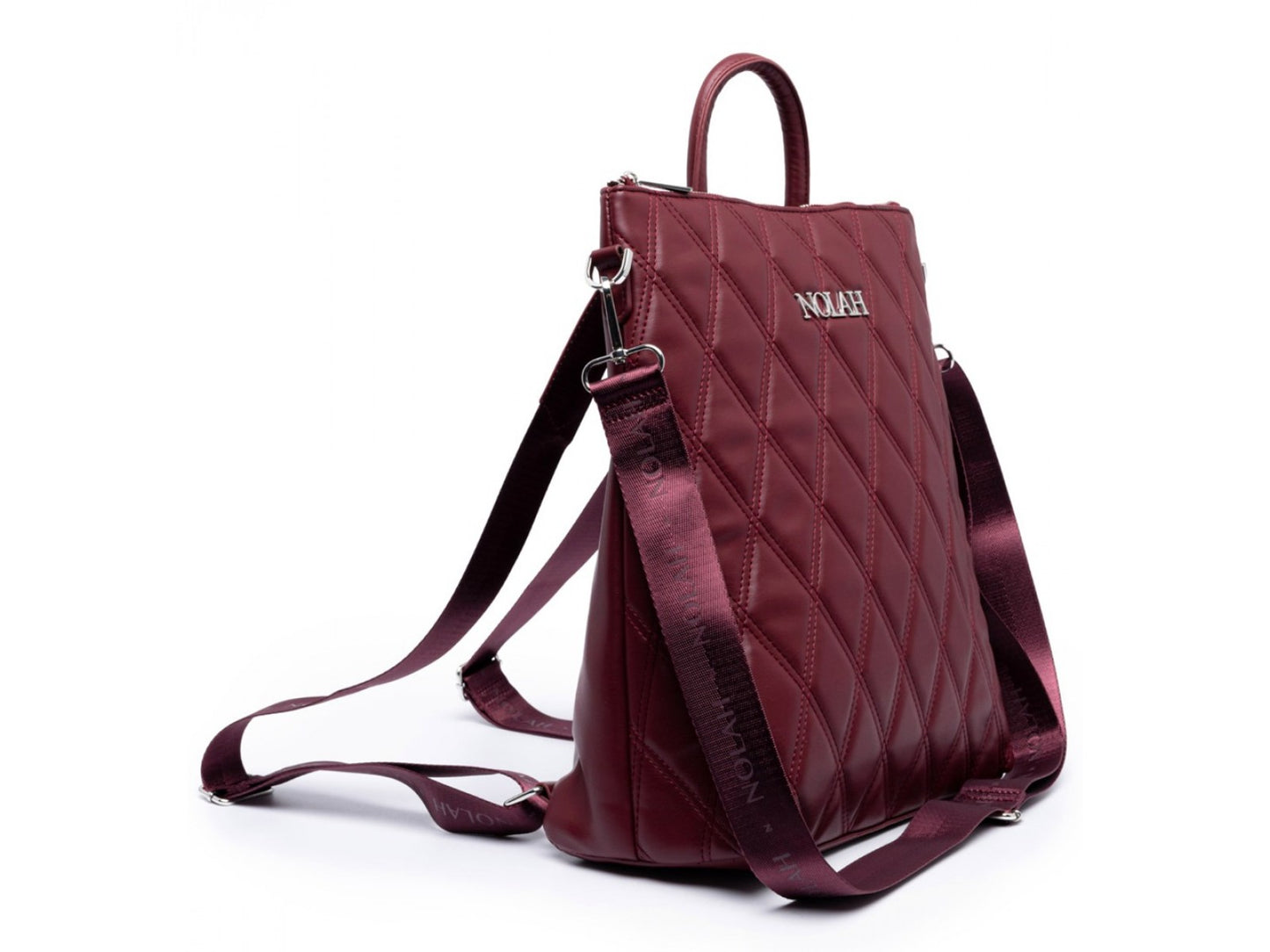 Nolah Γυναικειο Backpack Rhode Burgundy Silver