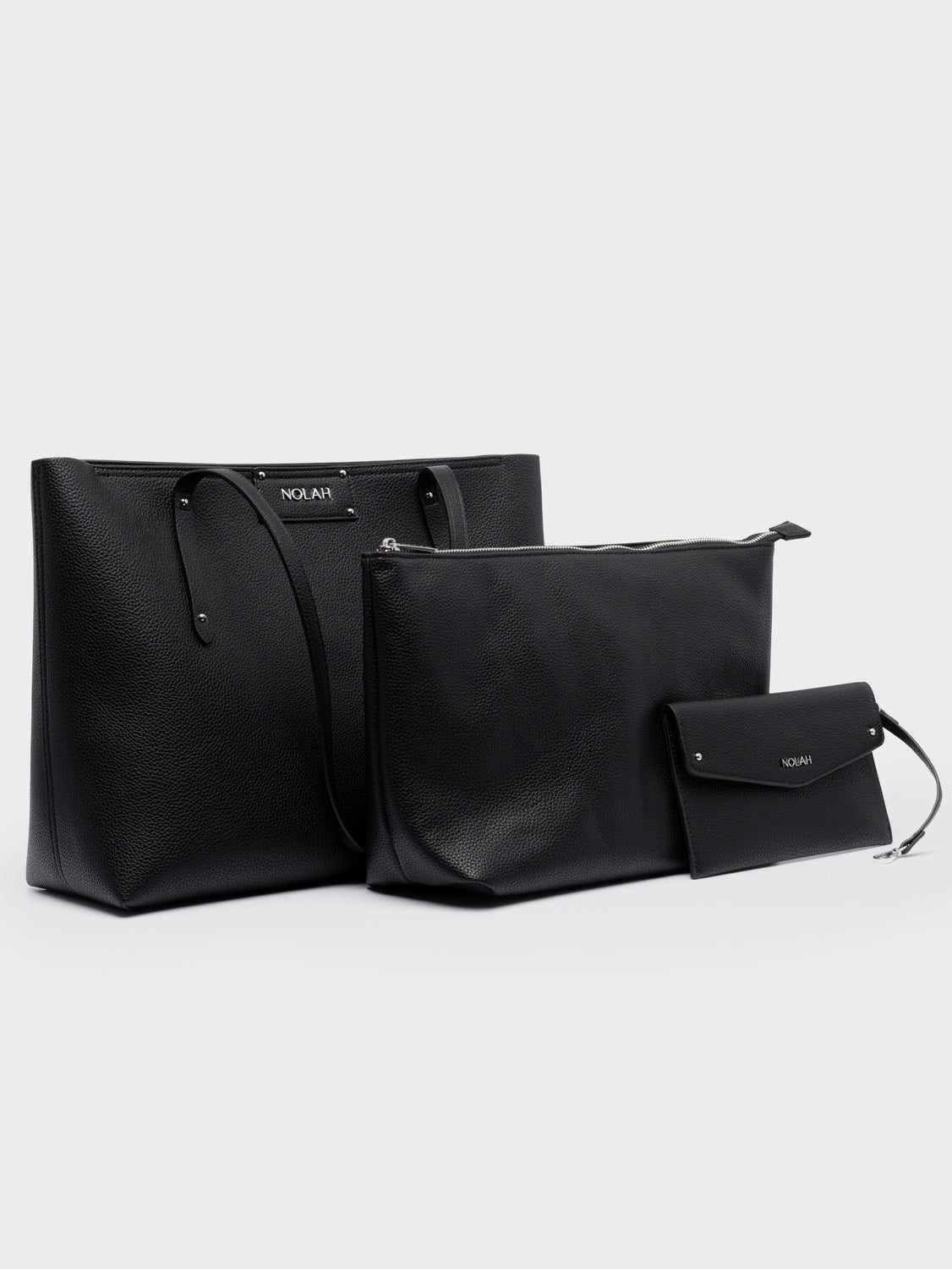 NOLAH τσάντα Serenity Black Silver