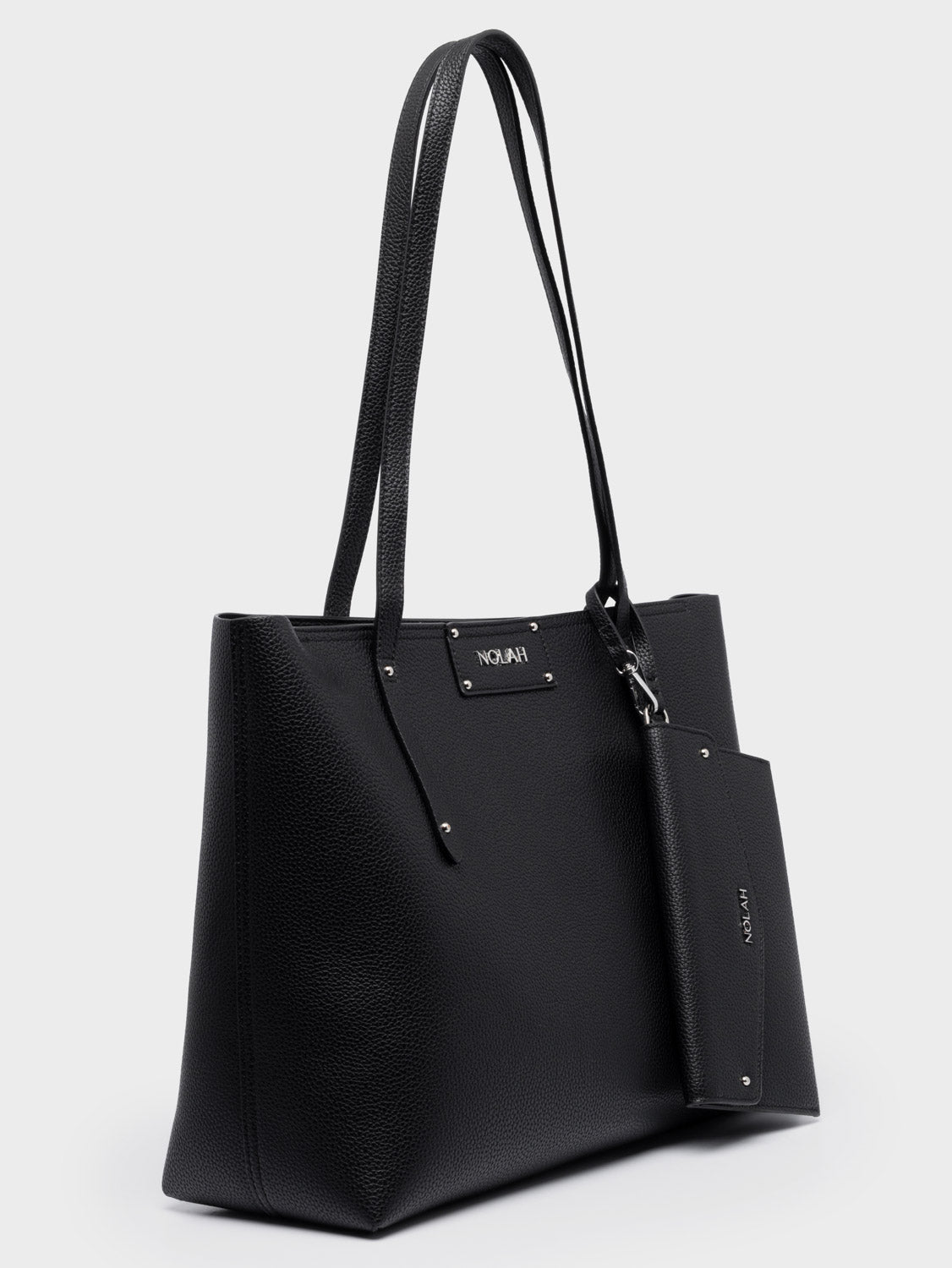 NOLAH τσάντα Serenity Black Silver