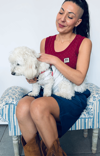 Γυναικείο Crop Top με Δέσιμο & Διακριτικά Strass Μπορντό-3