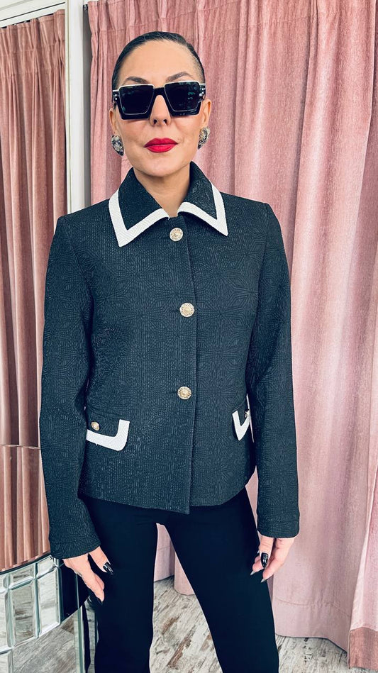 Vagias ΜΠΡΟΚΑΡ ΜΕ ΛΕΥΚΕΣ ΛΕΠΤΟΜΕΡΕΙΕΣ	ΜΑΥΡΟ