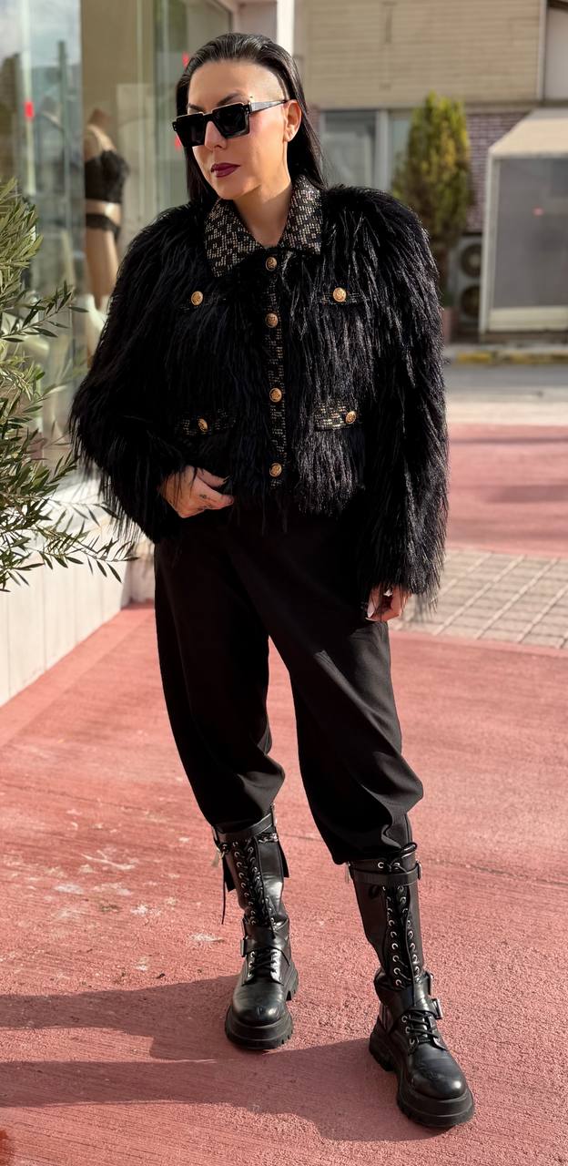 Ζεστό Γούνινο μπουφάν