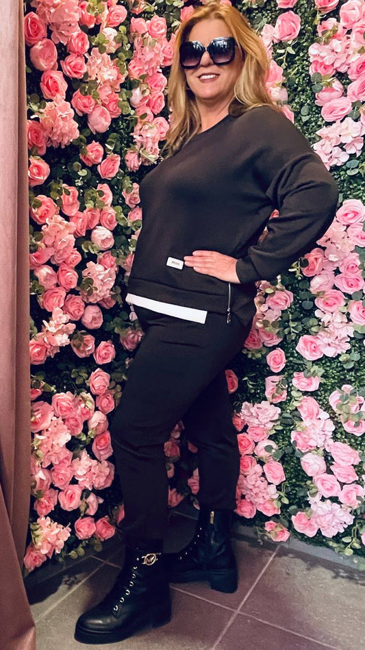 Σετ φόρμα μπλούζα & παντελόνι ΚΑΦΕ-2