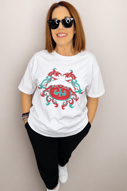 Γυναικείο T-Shirt με Καβούρι Print