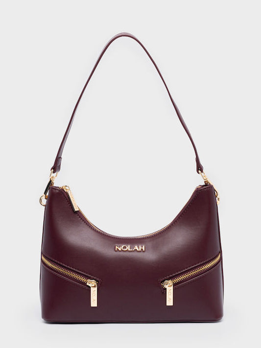 OZON BURGUNDY – Τσάντα ώμου & χιαστί